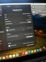 Macbook 2022 touchbar with warranty
