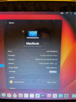 Macbook late 2008, macOS Ventura, 4GB, 120GB SSD, MS Office