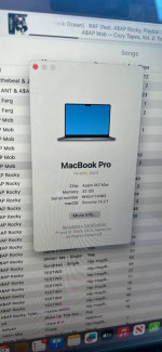 14” MacBook Pro M2 Max, 32 RAM, 1TB storage. Space gray. Warranty still active