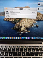 Macbook pro retina 13inch 2012 intel i5 8gb ram 128gb ssd