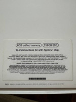2020 MacBook Air with exras