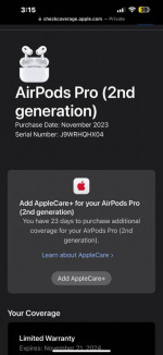 Airpods pro 2nd gen