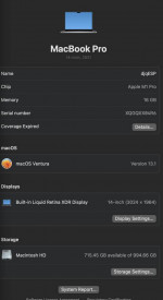 MacBook Pro M1 2021 Music Station