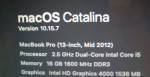 MacBook Pro A1278