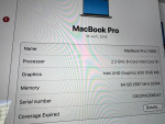 16" MacBook Pro w/touchbar 2TB SSD