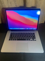 MacBook Pro 15.4" Display, Core i7 2.5GHz, 16gb Ram, 512gb Storage