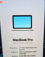 MACBOOK PRO 2015 13INCH I5