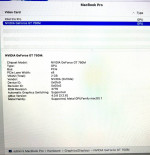 π MacBook Pro 15β 2014 2.8Ghz i7 16GB RAM 500GB SSD Screen Delam!!