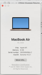 13" Apple MacBook Air
