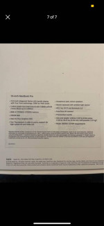 Macbook Pro 2019 13 Inch Display w/ touchbar