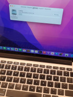 Macbook pro retina 13inch 2015 intel i5 8gb ram 256gb ssd