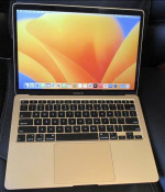 Macbook Air 2020 (Gold) 16GB Mem, 512GB SSD