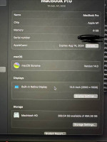 2020 MacBook Pro 13” M1