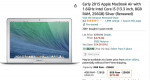 MacBook Air laptop computer+ 300GB external hard drive