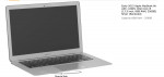 MacBook Air laptop computer+ 300GB external hard drive