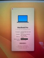 MacBook Pro (13-inch, 2017, Two Thunderbolt 3 ports)