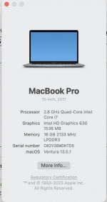 2017 MacBook Pro