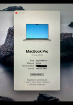 MacBook Pro 16in 2023 M2 Pro 16GB 1TB Storage