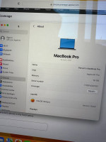 like new MacBook Pro 16 inch M1 Pro silver