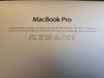 2015 MacBook Pro 13'' Retina 8GB, 128GB SSD