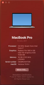 MacBook Pro 15” 2017