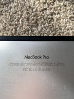 Macbook pro 15” 2014 256 gb ssd 16 gb