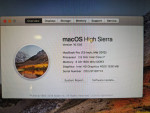 Apple MacBook Pro 13" Core i7 2.9 GHz 8GB RAM 256GB SSD MacOs Hi Siera