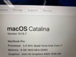 Macbook Pro Retina 15 inch Early 2013 core i7 8GB RAM 256GB SSD