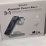 Aduro PowerUp Trinity Pro 3 in 1 wireless charging station iPhone +