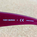 Tory Burch Fuchsia Sunglasses with Tortoise Case