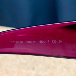 Tory Burch Fuchsia Sunglasses with Tortoise Case
