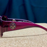 Tory Burch Fuchsia Sunglasses with Tortoise Case