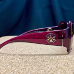 Tory Burch Fuchsia Sunglasses with Tortoise Case