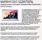 2015 Apple MacBook Air 13.3” i5-5250U 1.6GHz 8GB 128GB SSD Sonoma