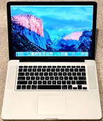Apple MacBook Pro 15” A1286 Mid 2009 Core2Duo 2.66GHz 8GB 320GB HDD El Capitan
