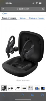 Dr Dre Powerbeats Pro Totally Wireless Earbuds - Black (Used Only 2x)!