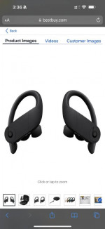 Dr Dre Powerbeats Pro Totally Wireless Earbuds - Black (Used Only 2x)!