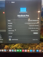 mid 2014 macbook pro 15" i7 16 GB ram 500gb SSD