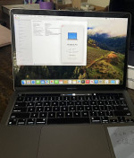 M1 macbook pro 13 inch 2020 8G 512GB SSD (a2141)