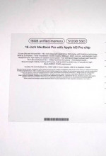 Brand new MACBOOK PRO 16in M3 PRO CHIP