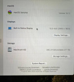 MacBook Pro 13" 1TB SSD, 2.7GHz New excellent Battery, macOS Sonoma