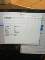 MacBook Pro 16 inch 2019 With Touch Bar 2.6GHZ  core i7 16 gb 512GB