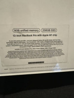 Apple Macbook Pro 13.3" - M1 Chip - 8GB RAM - 256GB SSD (Space Gray)