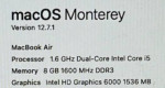 Macbook air 2015 13 inch
