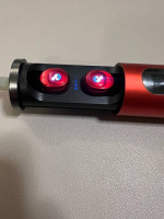 BlueWow Tws Bluetooth Earphones Earbuds (A5, Red)