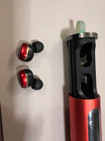 BlueWow Tws Bluetooth Earphones Earbuds (A5, Red)