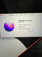 2021 Macbook Pro 16" M1 Pro Max 64gb ram 24 core gpu 1tb/flawless