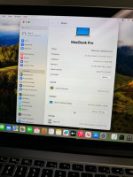 MacBook Pro 15-inch, i7,16gb,500gb apple ssd, loaded with software