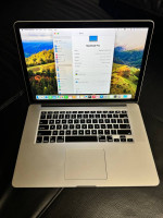 MacBook Pro 15-inch, i7,16gb,500gb apple ssd, loaded with software