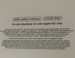 2023 15” MacBook air
